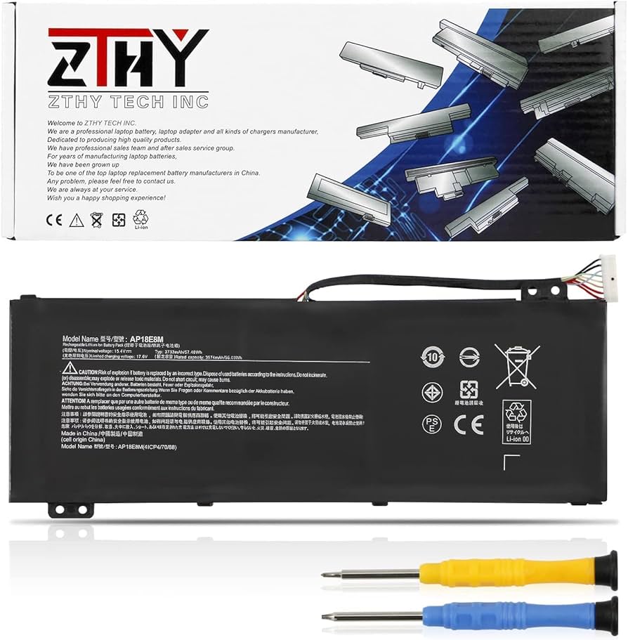 記念グッズ batti5155 ANTIEE 42Wh B31N1822 Laptop Battery for Asus ZenBook Flip 14 UX462